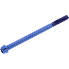 Śruba JMP Stożkowa M6x1.00mm 85mm Tytan Niebieski