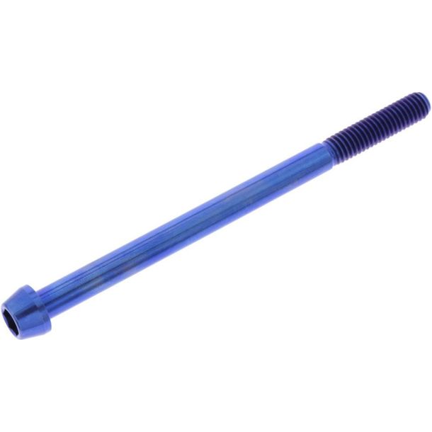 JMP Conical Screw M6x1.00mm 90mm Titanium Blue