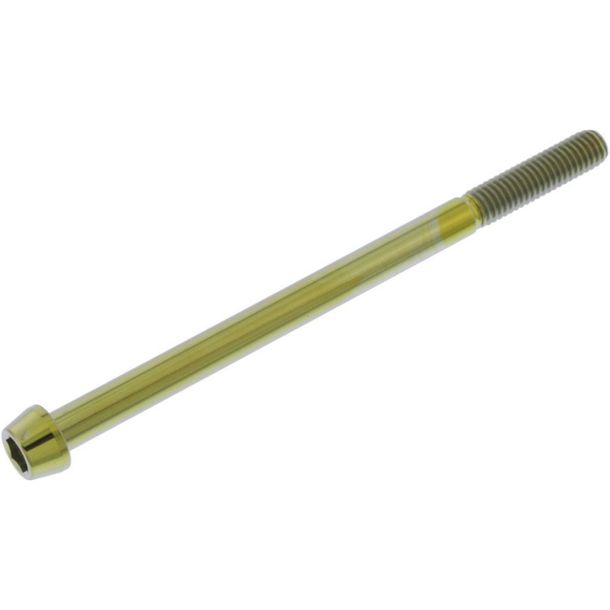 JMP conical screw M6x1.00mm 95mm titanium gold