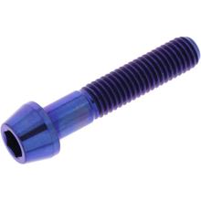 Śruba JMP stożkowa M8x1.25mm 40mm tytanowa niebieska