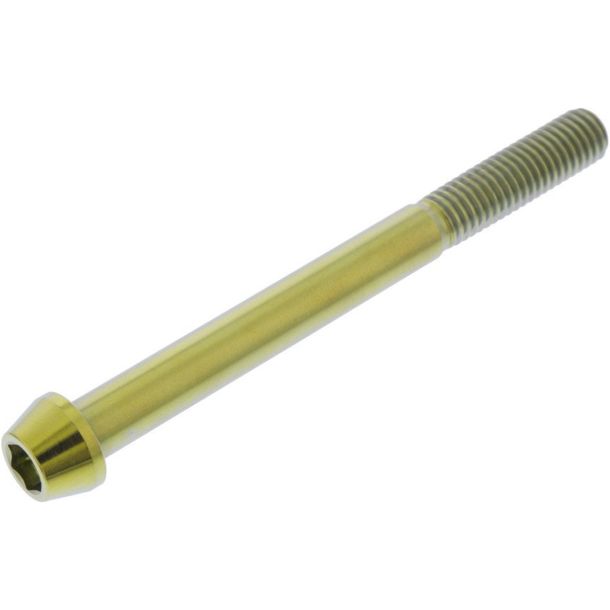 JMP conical screw M8x1.25mm 85mm titanium gold