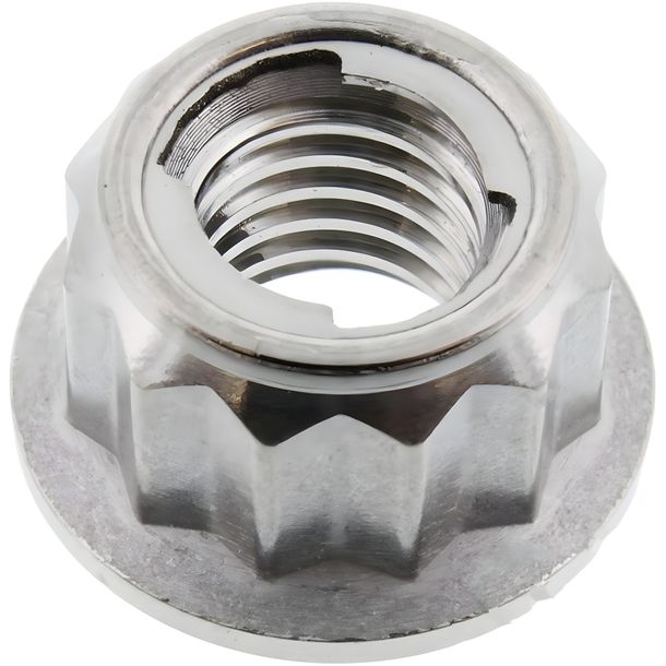 Bundmutter JMP selbstsichernd M8x1,25mm Titan für KTM Duke LC4 64 Adventure R SMC 69 ABS 0 / 50 / 60 / 65 / 70 / 80 / 85 / 90 / 100 / 110 / 125 / 150