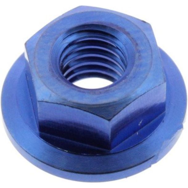 Bundmutter JMP M4x0,7mm Titan blau