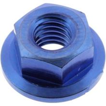 Bundmutter JMP M4x0,7mm Titan blau
