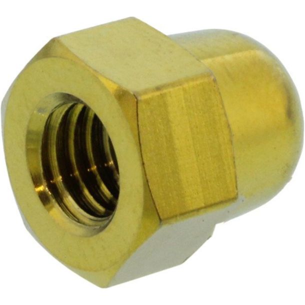 Ghiera JMP M6x1,00mm in titanio dorato