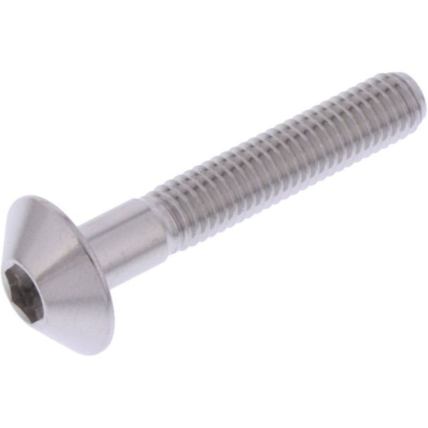 Linsenschraube JMP M5x0,8mm 30mm Edelstahl V4A