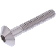 Linskopbout JMP M5x0,8mm 30mm roestvast staal V4A