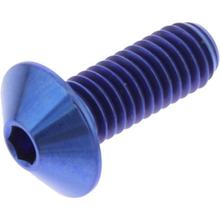 Śruba do obiektywu JMP M6x1.00mm 16mm tytanowa niebieska