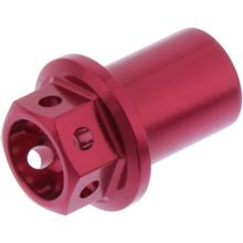 Bullone esagonale JMP M5x0,8mm 11mm in alluminio racing rosso