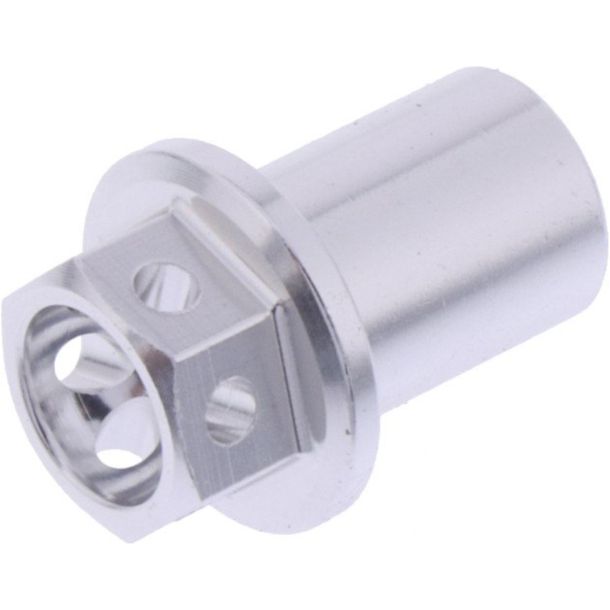 Boulon hexagonal JMP M5x0,8 mm 11 mm aluminium racing silver