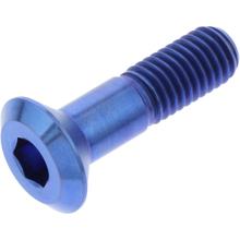 Pignone JMP 8x1,25mm 31mm vite blu titanio per Honda XR L XLR R, Kawasaki KX F Suzuki DR-Z E/K KLX S SM DR SE CR Yamaha WR 80/85/100/110