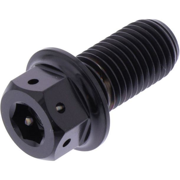 JMP Dualdrive M10x1.25mm 20mm Titanium Racing black screw