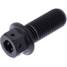 JMP Dualdrive M10x1.25mm 25mm Titanium Racing czarna śruba