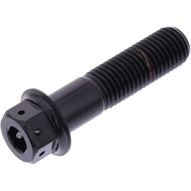 JMP Dualdrive M10x1.25mm 40mm Titanium Racing black screw