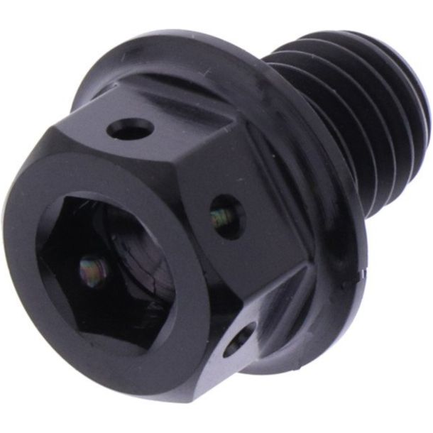 Tornillo JMP Dualdrive M8x1.25 mm, 10 mm Titanium Racing negro