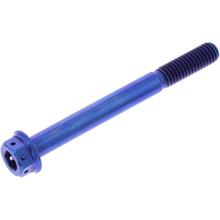 Vis JMP à double entraînement M6x1,00 mm, 60 mm, bleu de course en titane