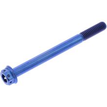 Vite JMP Dualdrive M6x1,00 mm 70 mm in titanio blu Racing