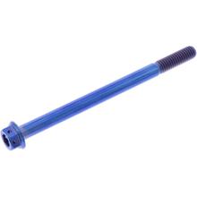 Vite JMP a doppia unità M6x1,00 mm 85 mm in titanio blu Racing