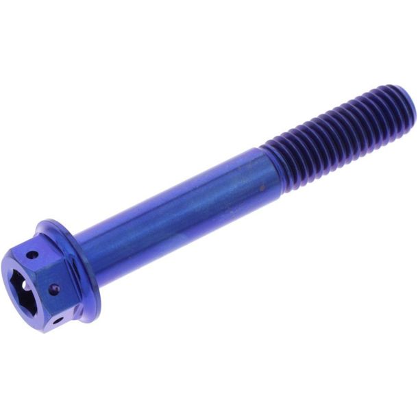 JMP Dualdrive M8x1.25mm 55mm Titanium Racing Blue Screw