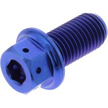 Vis JMP Dualdrive M10 x 1,25 mm, 20 mm, bleu course en titane