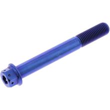 Vis bleue Racing en titane JMP à double entraînement M10 x 1,25 mm 80 mm