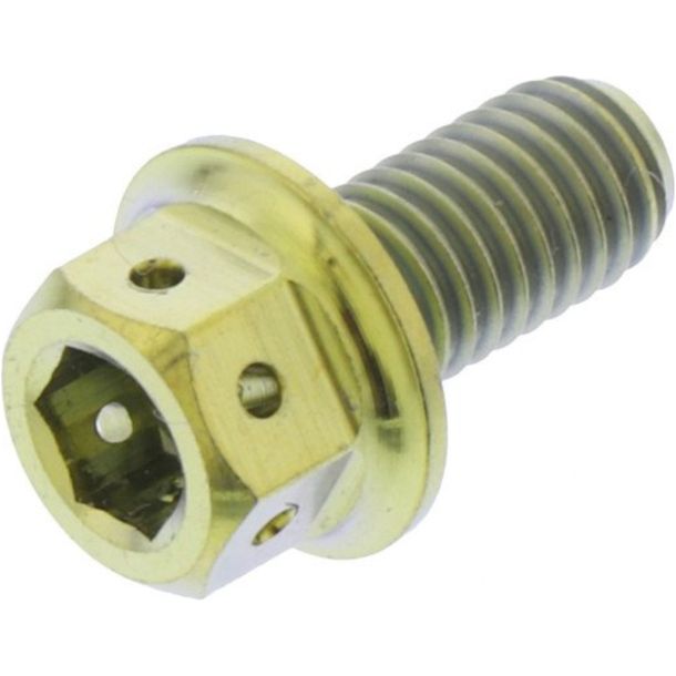 Vis JMP Dual Drive M5x0,8 mm 10 mm Titanium Racing Gold
