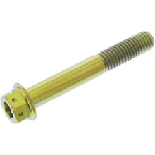 JMP Dual Drive M8x1.25mm 55mm Tytanowa złota śruba wyścigowa
