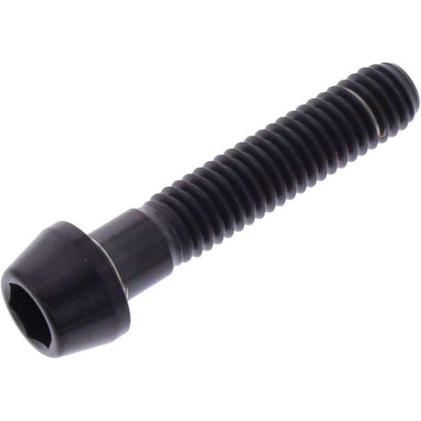 JMP Conical Screw M6x1.00mm 30mm Titanium Black