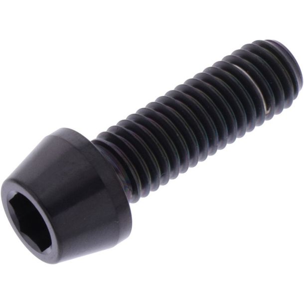 JMP conical screw M8x1.25mm 25mm titanium black
