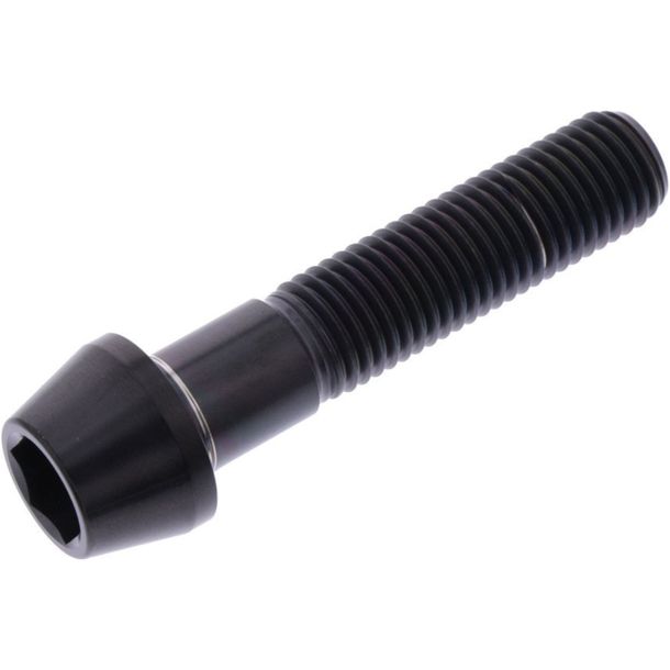 Tornillo cónico JMP M10x1.25mm 45mm titanio negro