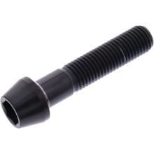 Schraube JMP konisch M10x1,25mm 45mm Titan schwarz