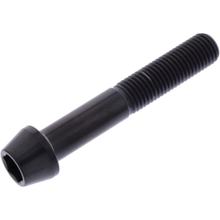 Schroef JMP conisch M10x1,25mm 60mm titanium zwart