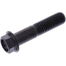 Śruba sześciokątna JMP czarna tytanowa M10x1.50mm 45mm