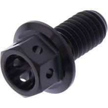 JMP M6x1.00mm 12mm Titanium Racing Czarna śruba sześciokątna