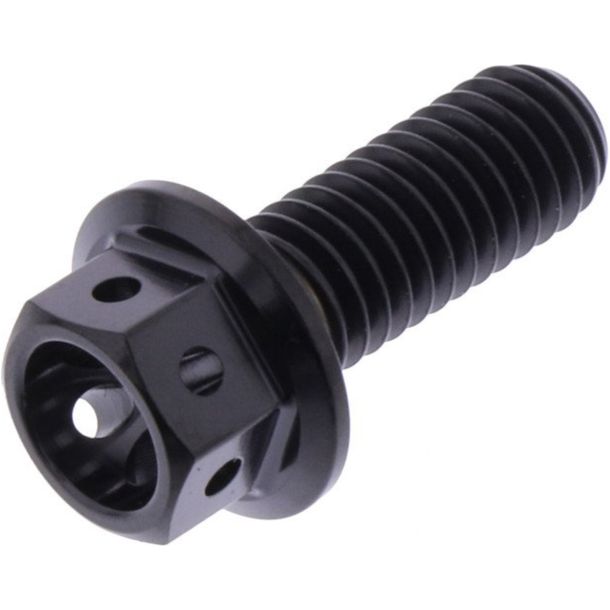 JMP M6x1.00mm 16mm Titanium Racing Black Hex Bolt