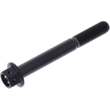 JMP M6x1.00mm 50mm Titanium Racing Czarna śruba sześciokątna