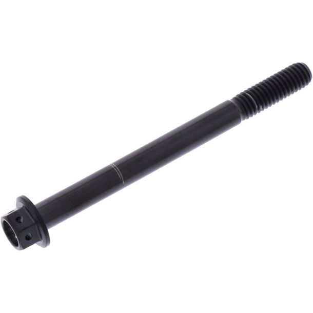 Tornillo hexagonal JMP M6x1.00mm 70mm Titanium Racing negro