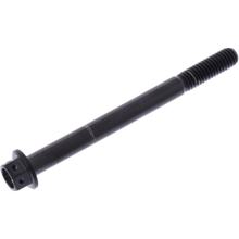 JMP M6x1.00mm 70mm Titanium Racing Czarna śruba sześciokątna
