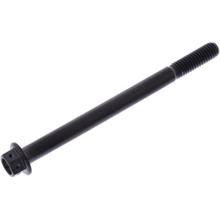 JMP M6x1.00mm 80mm Titanium Racing Czarna śruba sześciokątna