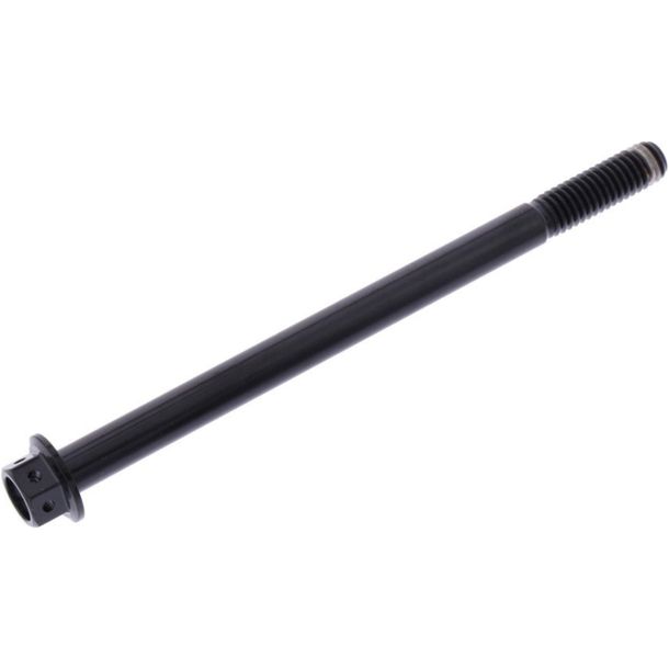 Perno hexagonal JMP M6x1.00mm, 90 mm, titanio Racing, negro