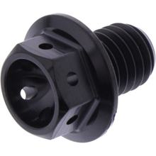 Boulon hexagonal noir JMP M8x1,25 mm 10 mm Titanium Racing