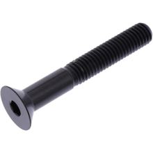Śruba z łbem stożkowym JMP M8x1.25mm 55mm tytanowa czarna