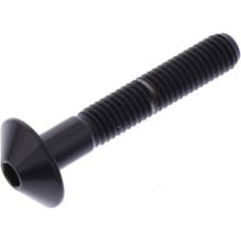 Linsenschraube JMP M5x0,8mm 30mm Titan schwarz