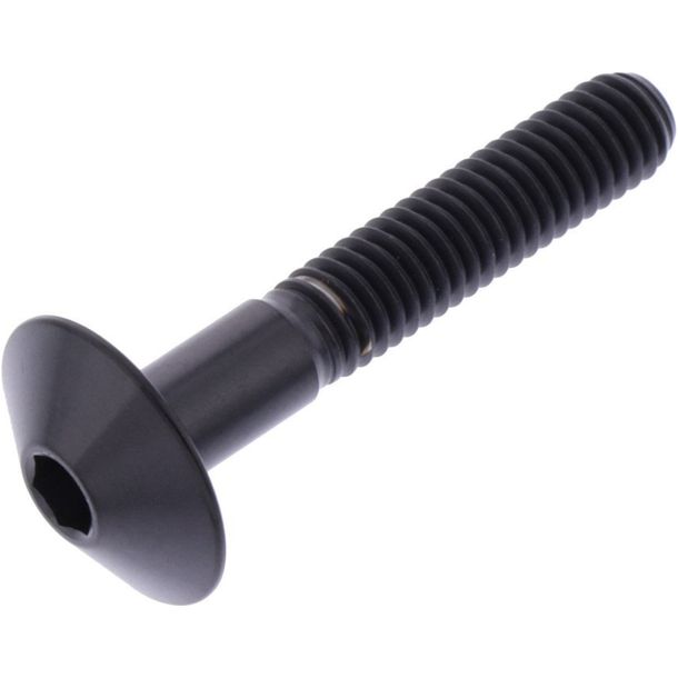 Lens screw JMP M6x1.00mm 35mm titanium black