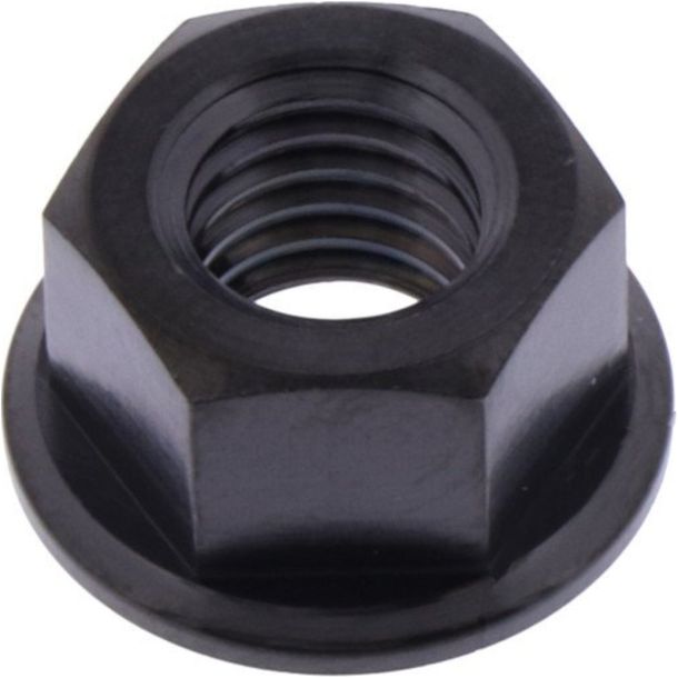 Kettenradmutter JMP M8x1,25mm Titan schwarz für KTM Duke LC4 64 Adventure R SMC 69 ABS 0 / 50 / 60 / 65 / 70 / 80 / 85 / 90 / 100 / 110 / 125 / 150 /