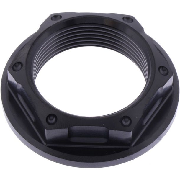 JMP M30x1.50mm titanium black axle nut