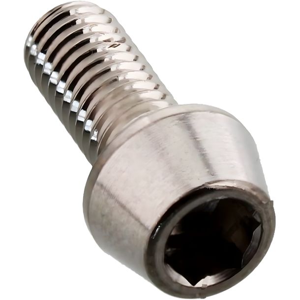 Tornillo cónico JMP M5x0.8mm 12mm acero inoxidable V4A