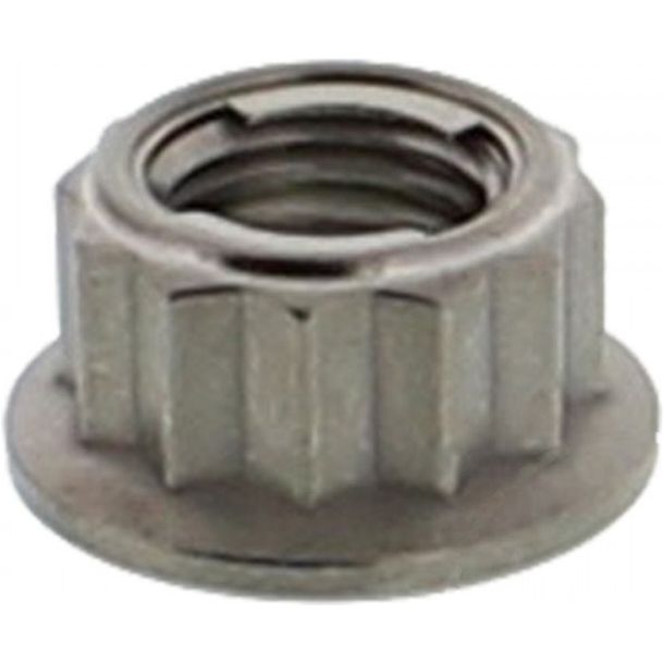 JMP M10x1.25mm bi-hex titanium sprocket nut for Suzuki GSX 12 FA F/GSF Bandit SA N S 50/80/90/110/125/150/160/185/200/250/252/