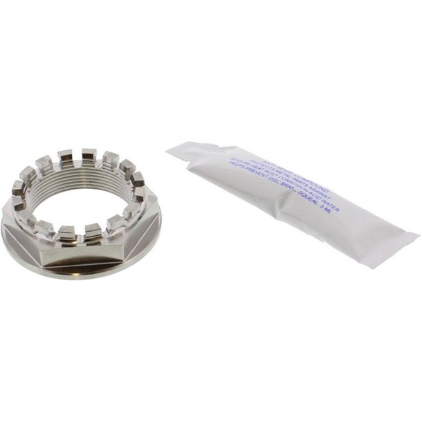 JMP M33x1.25mm titanium axle nut for Ducati Monster S2R/S S4R Hypermotard SP R Evo Multistrada SPS Biposto 748/796/820/821/848/916/939/