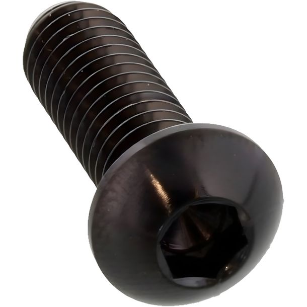 Vis JMP pour disque de frein M6x1,00mm 18mm en acier inoxydable V4A noir, BMW F GS/ESA Adventure S R RR XR HP 4 800/1000 cc construite 2008 - 2021